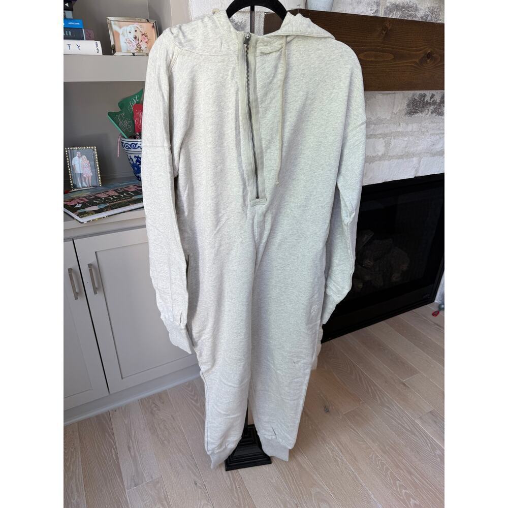 Free People Movement x HATCH Women's Heather Gray Warm Up Jumpsuit Size S - Picture 4 of 8